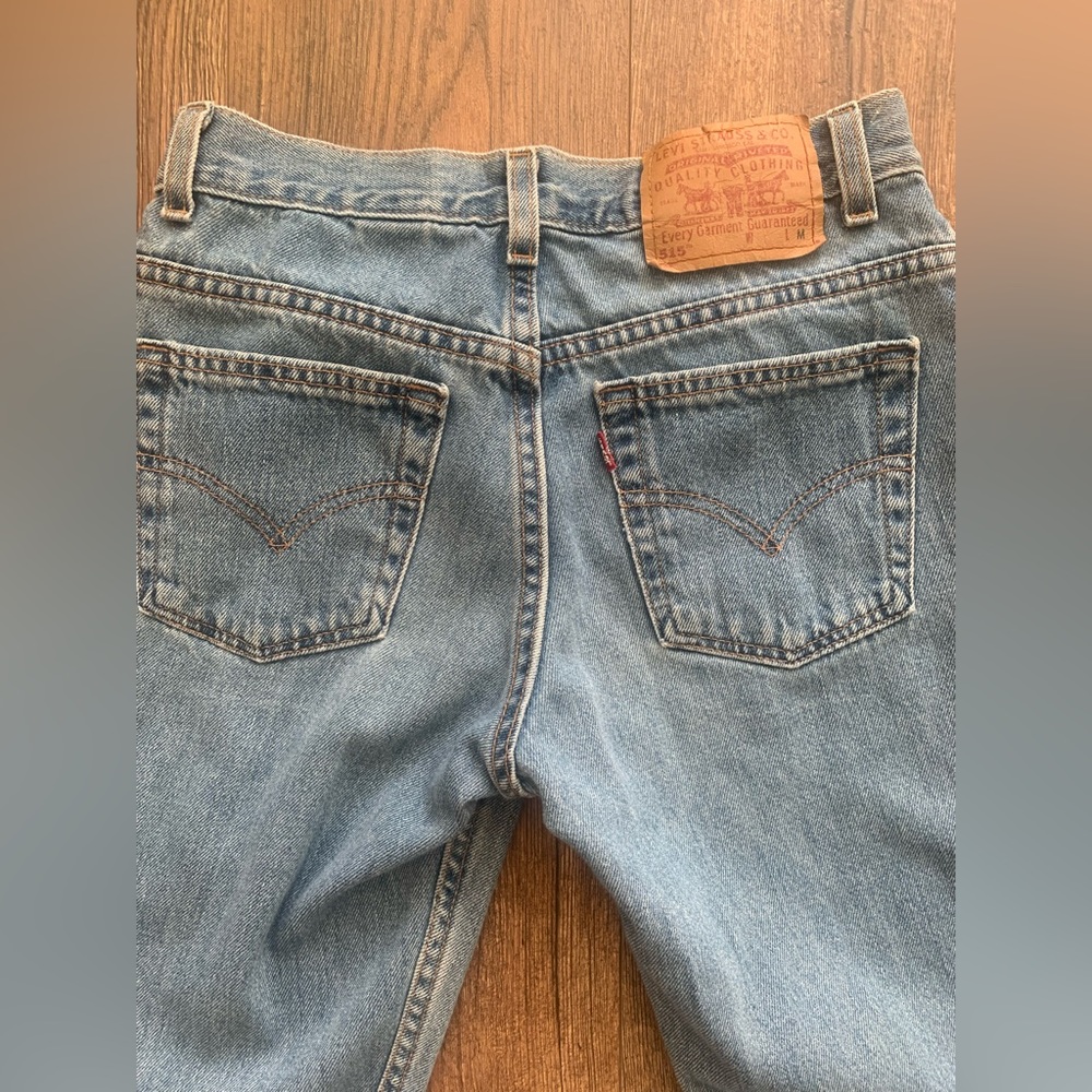 Vintage Levi’s 515 boot cut light wash/ W27 L29